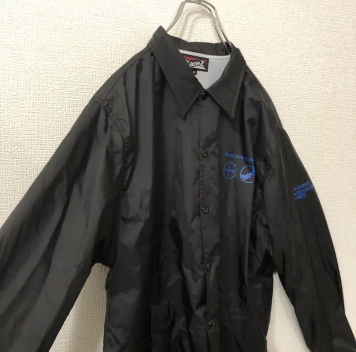 日本取扱店 希少レア良品 良デザイン Kanez ケインズ バックプリント コーチジャケット 日本取扱店 希少レア良品 良デザイン Kanez ケインズ バックプリント コーチジャケット