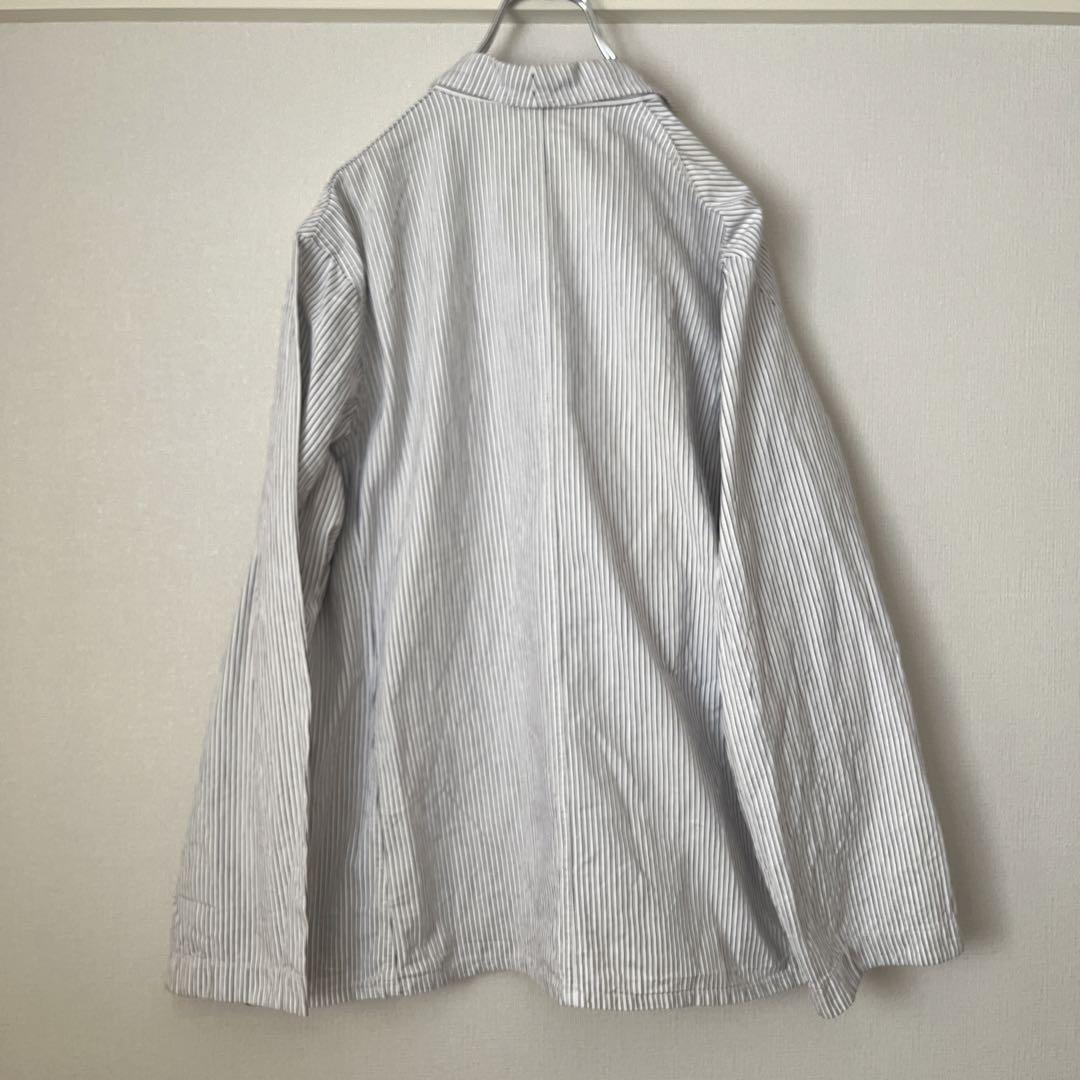 60s ユーロ ドイツ コックジャケット ブッチャージャケット ヒッコリー 60s ユーロ ドイツ コックジャケット ブッチャージャケット