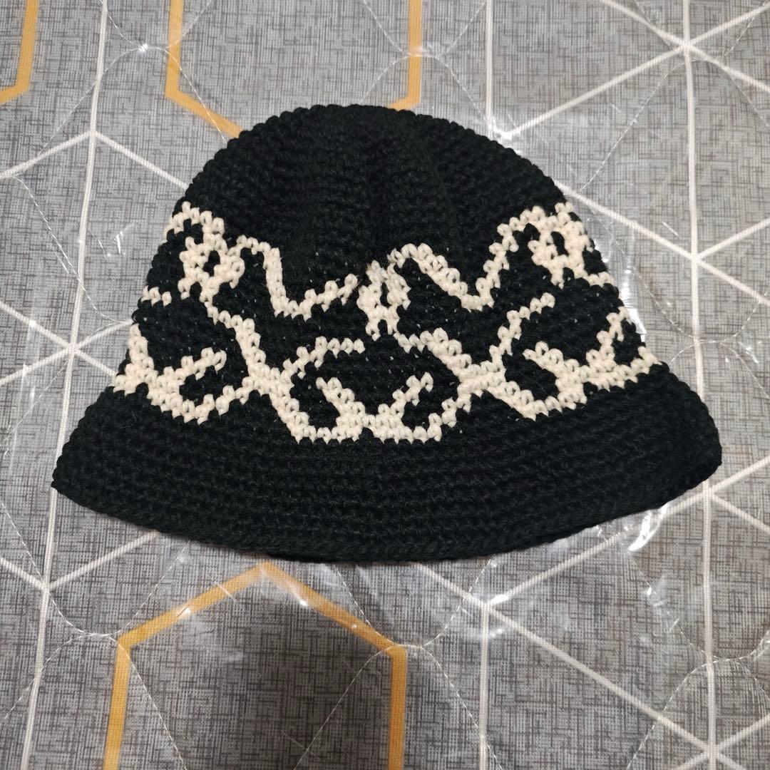 stussy ニットキャップ Black