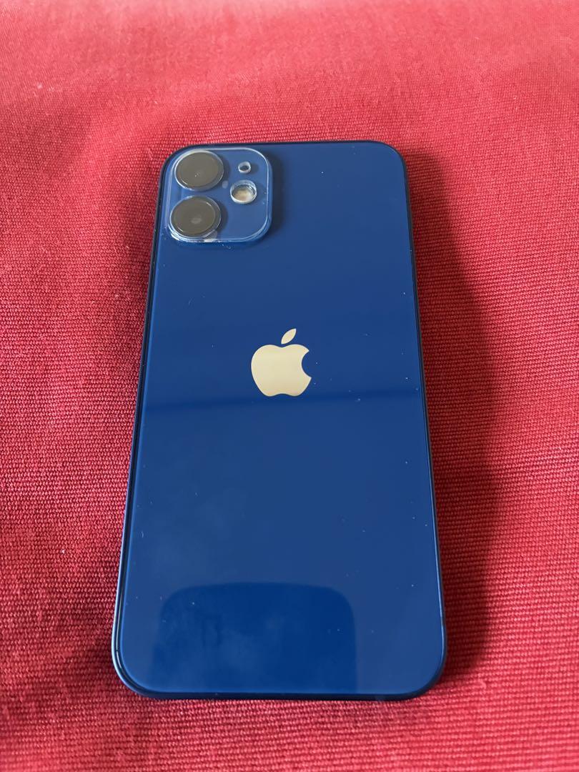 Apple iPhone 12min青色 本体 - メルカリ