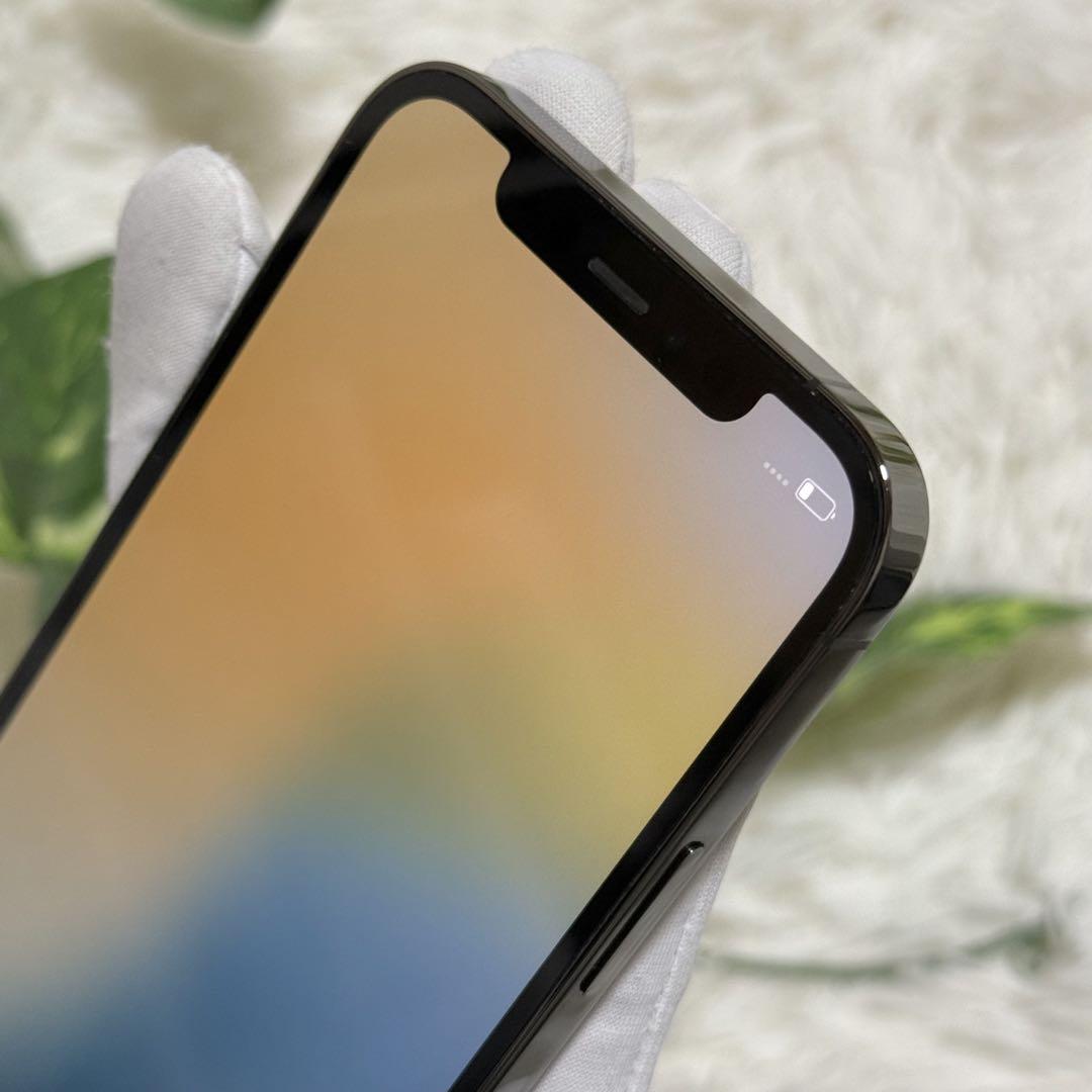 ◉極美品◉iPhone12 PRO◉256GB◉グラファイト◉SIMロック解除済