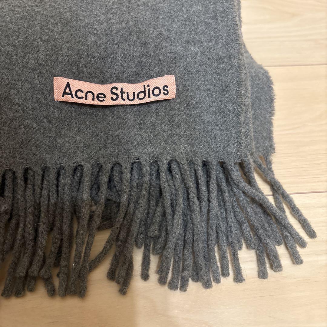 Acne Studios フリンジウールスカーフ