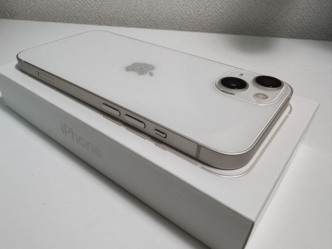 値下げ】Apple iPhone 13 ホワイト 本体（128gb）