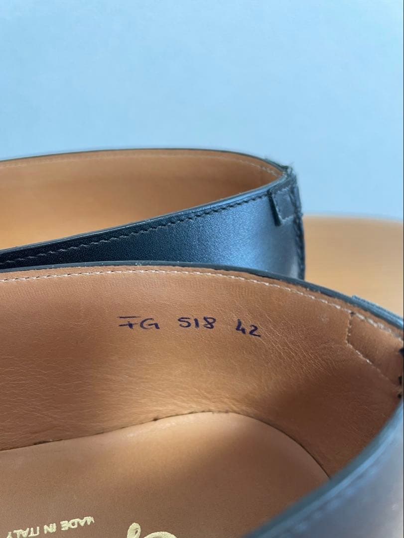 F.LLI Giacometti レザー スリッポン 42 マルモラーダ