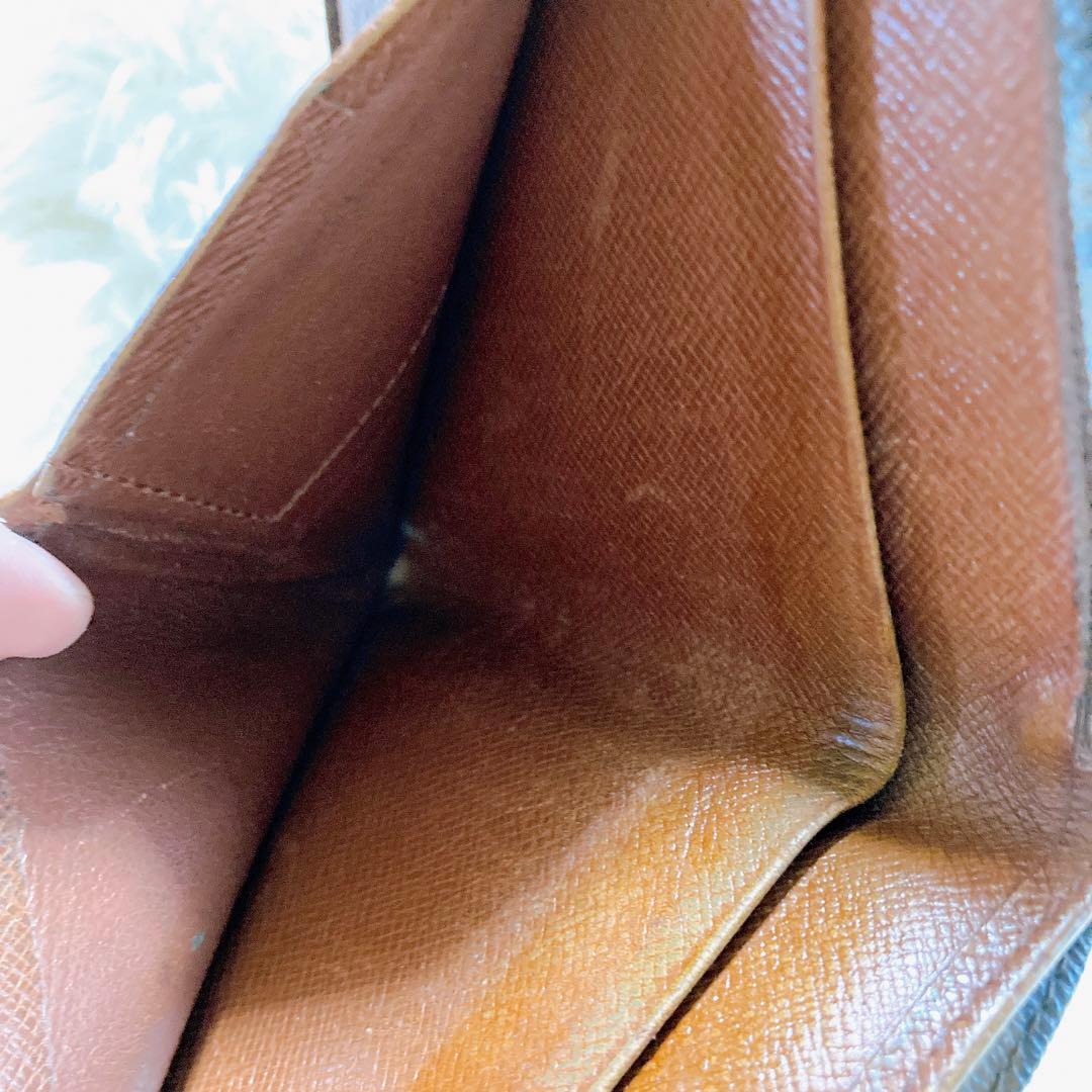 美品　LOUIS VUITTON モノグラム　財布　三つ折り　小銭入れ　札入れ
