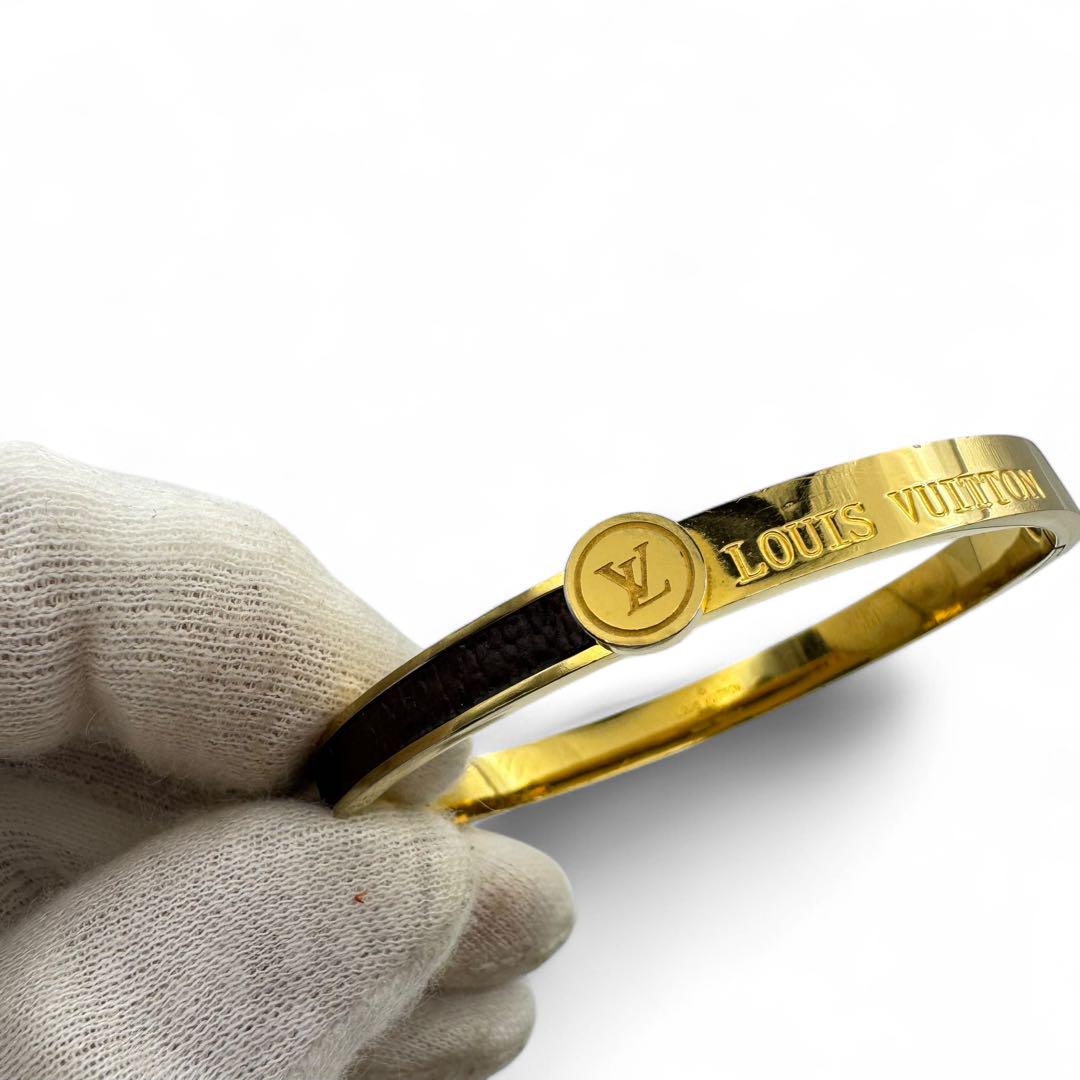 925 シルバーカフバングルsilver brass cuff bangle（vintage