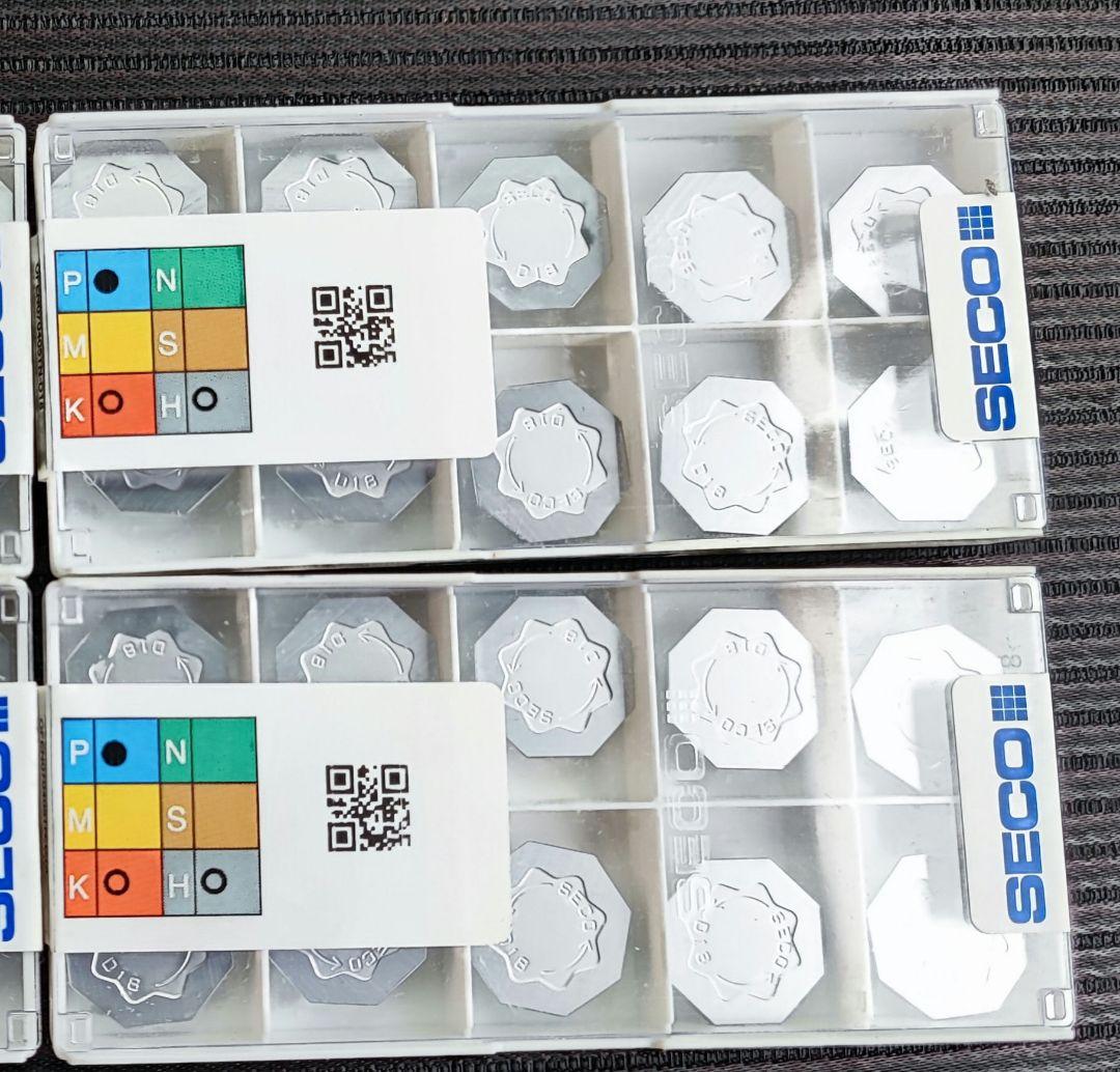 SECOTOOL 超硬チップ OFEN070405TN-D18 2ケース