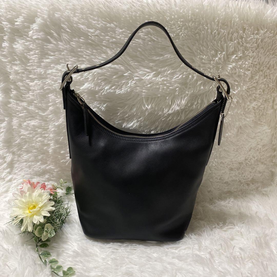 COACH オールドコーチ ショルダーバッグ 9823 黒 - メルカリ