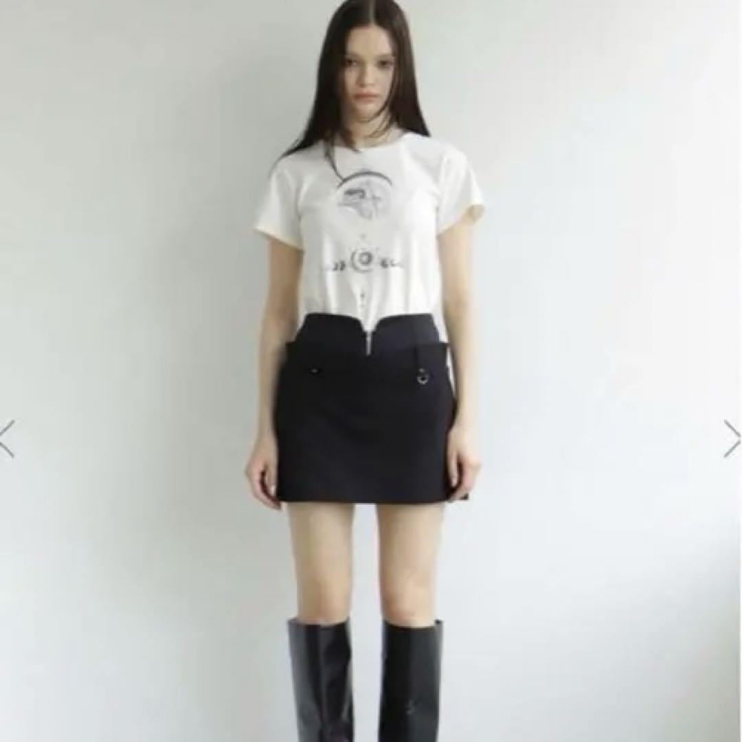 meltthelady w waist mini skirt