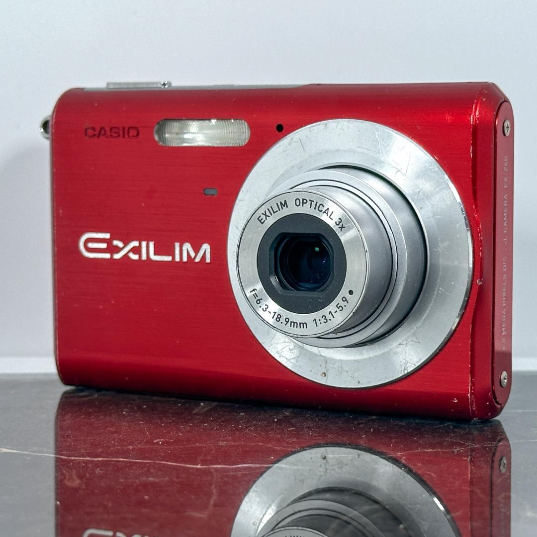 CASIO EXILIM EX-Z60 レッド