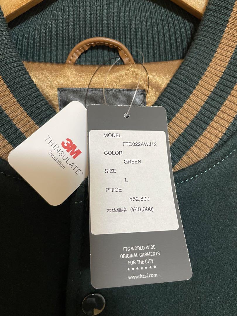 新品未使用⭐︎FTC SF VARSITY JACKET スタジャン　Lサイズ