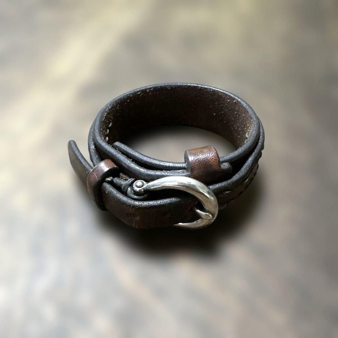 LYNCH SILVER SMITH リンチシルバースミス　革ブレスレット