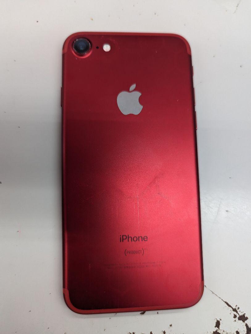 (美品)iPhone7 RED 128GB SIMフリー バッテリー99% Iphone7 Red 128GB SIMフリーバッテリー98％訳あり品 - メルカリ