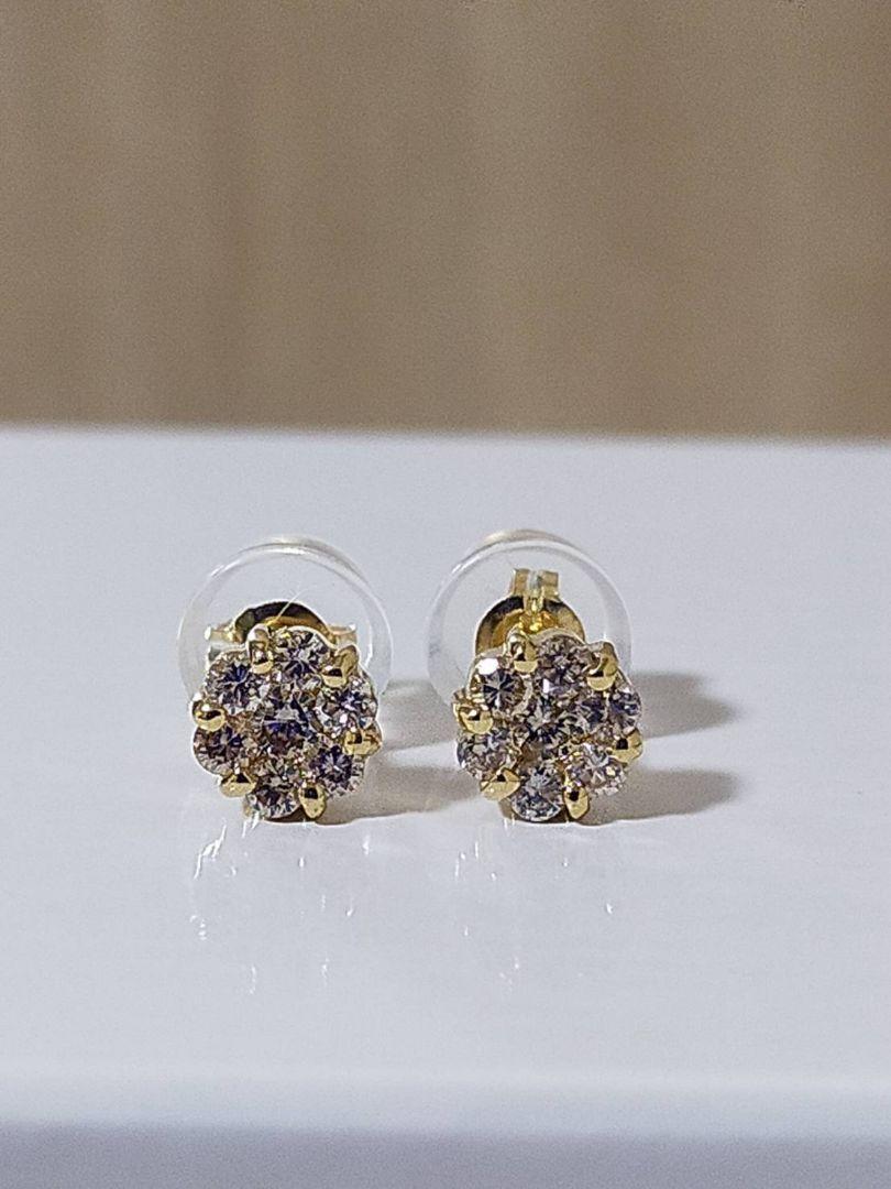 K18 ダイヤモンドピアス