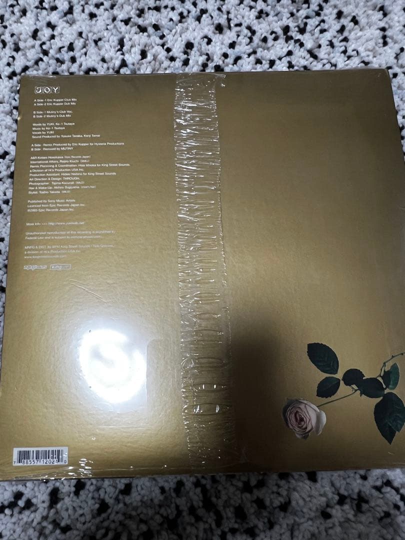 未開封新品 YUKI アナログ盤 JOY レコード 未開封新品 YUKI アナログ盤 JOY レコード