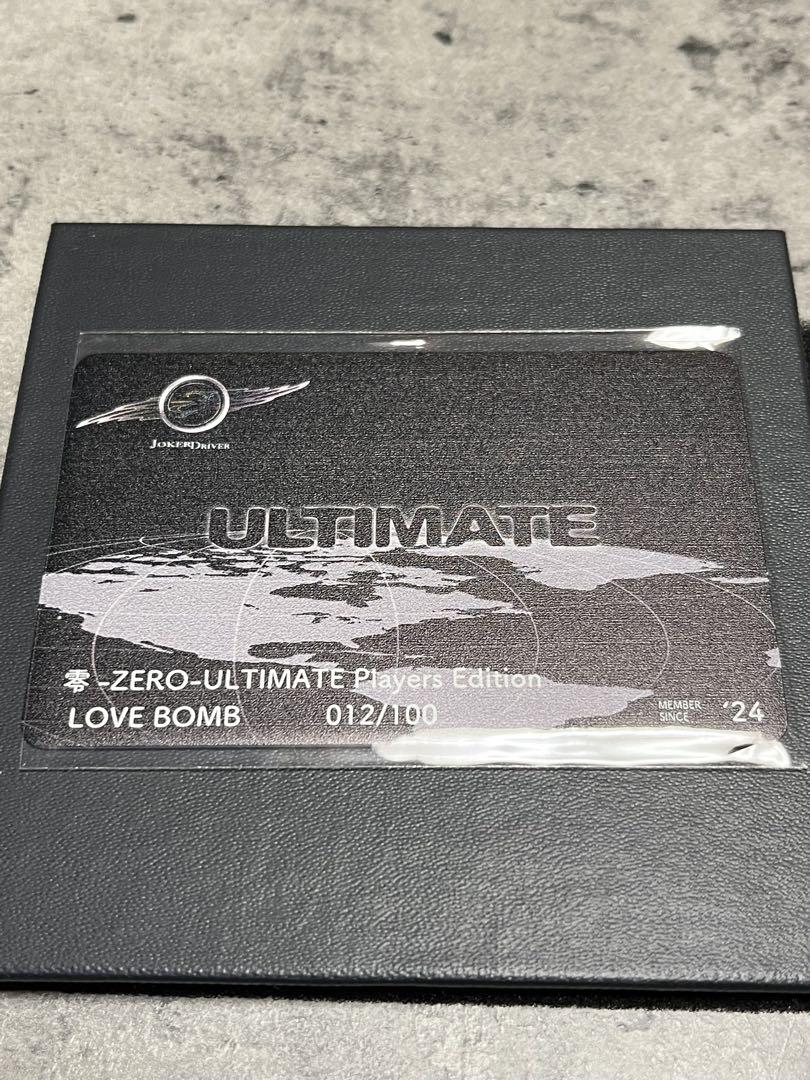 ダーツ JOKER DRIVER ZERO ULTIMATE LOVE BOMB