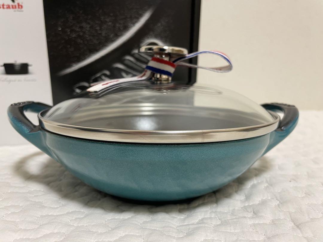 〈新品〉ストウブ　ベビーウォック　16㎝　ミント