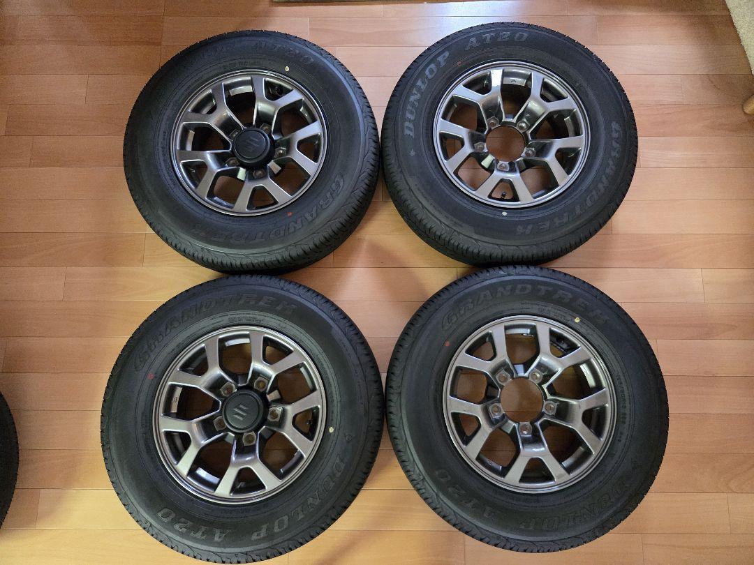 スズキ ジムニーシエラJB74 純正タイヤ純正ホイール (4本セット