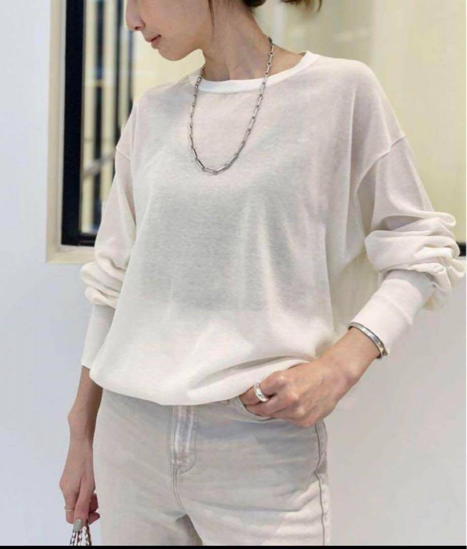 最新最全のをすべて L'Appartement C/N Knit Sheer ニット/セーター