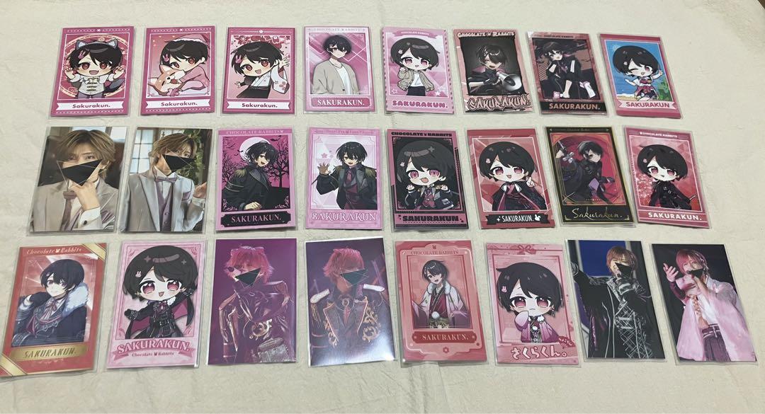 ちょこらび　さくらくん　グッズ　チェキ風トレカ　コンプ