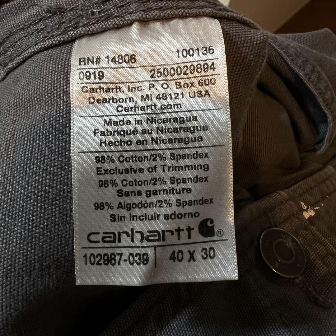 carhartt ダブルニーオーバーオール