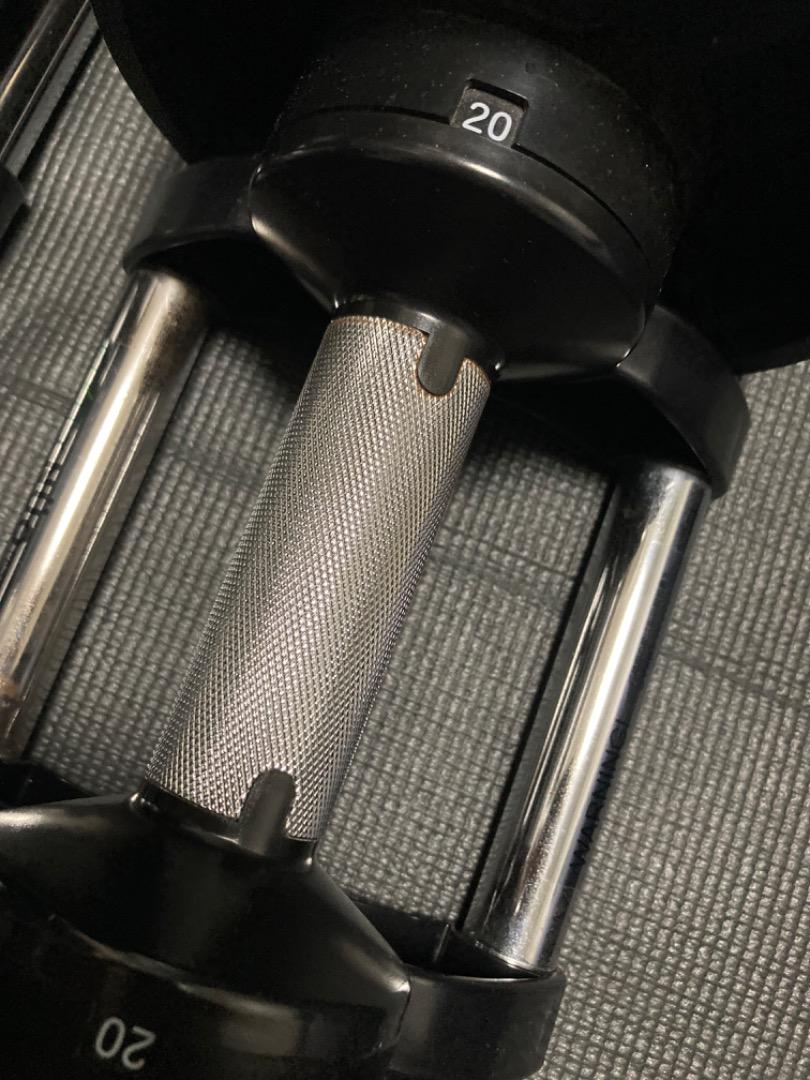 ②FLEXBELL 可変式ダンベル 刻み4kg　20kg 　※①②セット購入のみ