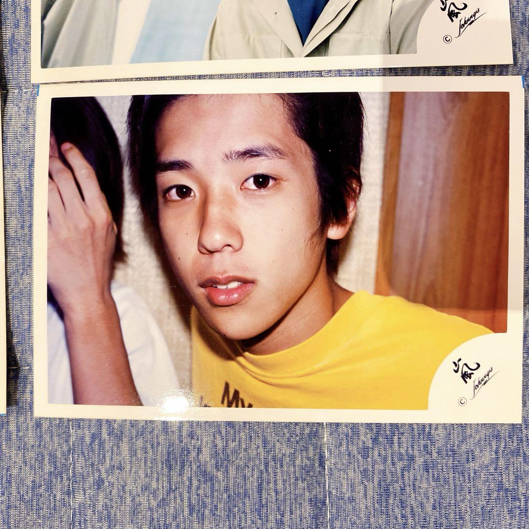 ⭐️匿名配送⭐️嵐 公式写真 旧ロゴ 二宮和也 写真3枚セット