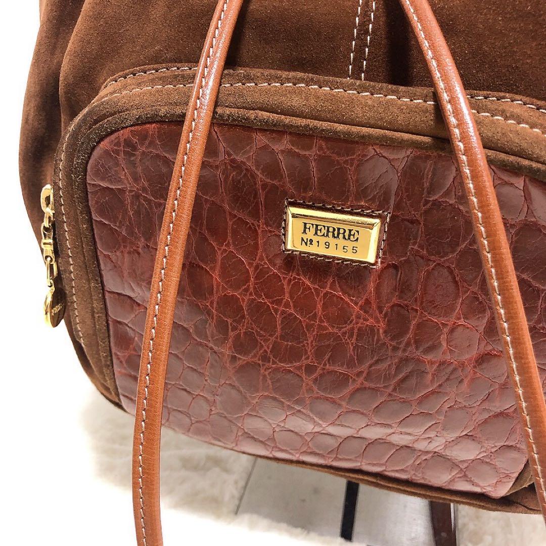 GIANFRANCO FERRE ジャンフランコフェレ レザーリュック