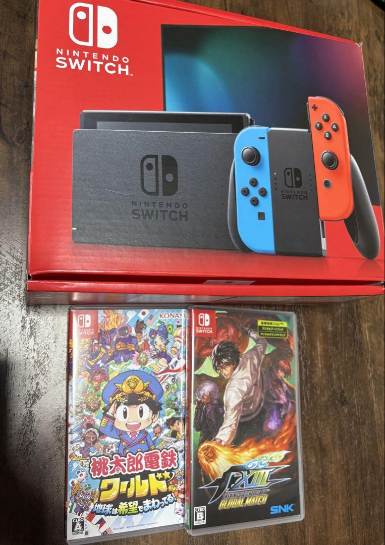 メシアン様専用⭐️Nintendo Switch本体+ゲームソフト2本付き メシアン様専用⭐️Nintendo Switch本体+ゲームソフト2本付き