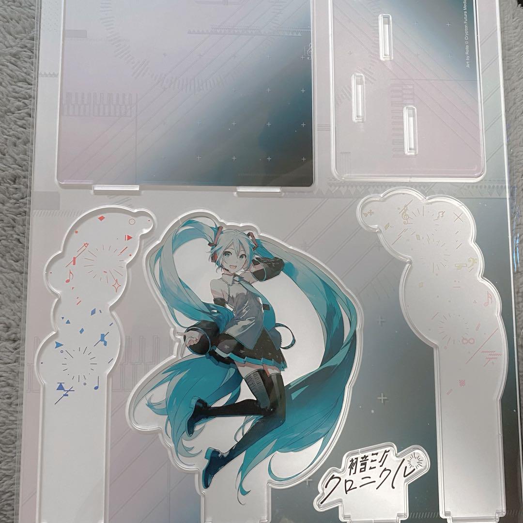 【新品】初音ミク　クロニクル　アクリルスタンド　ジオラマ　Rella 初音ミククロニクルrella4点セット - その他本当に 安い 通販