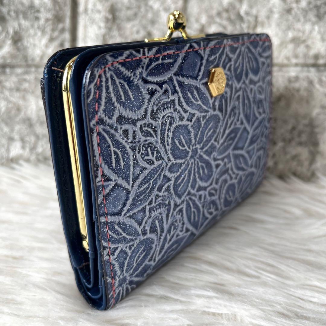【新品未使用】フレームワーク シャガール 花柄 がま口 二つ折り財布 完売品 【新品未使用】フレームワーク シャガール 花柄 がま口 二つ折り財布 完売品