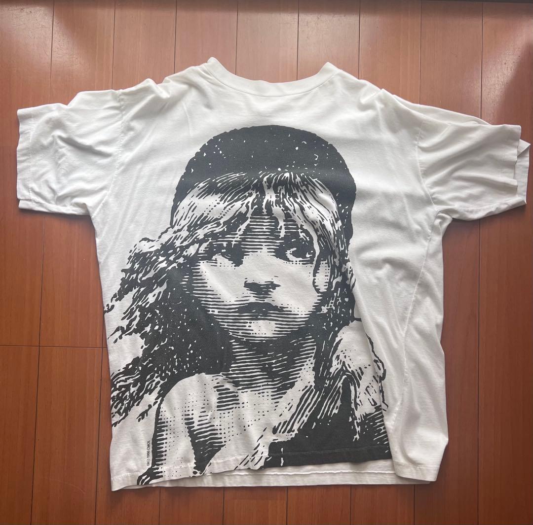 Les Miserables 1986s Tシャツ希少大判 レミゼラブル