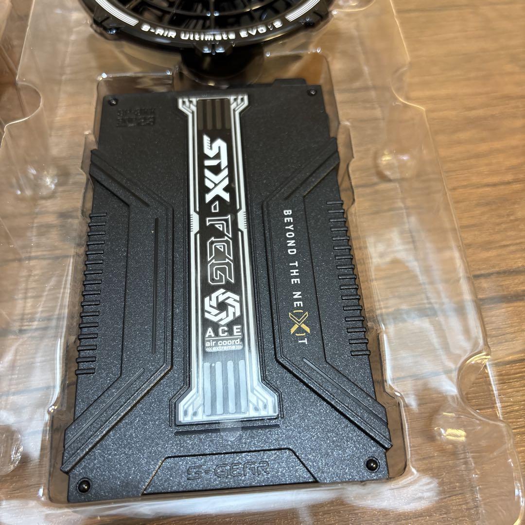 美品　SA-125 S-AIR 20V ファン フルセット デバイス シンメン