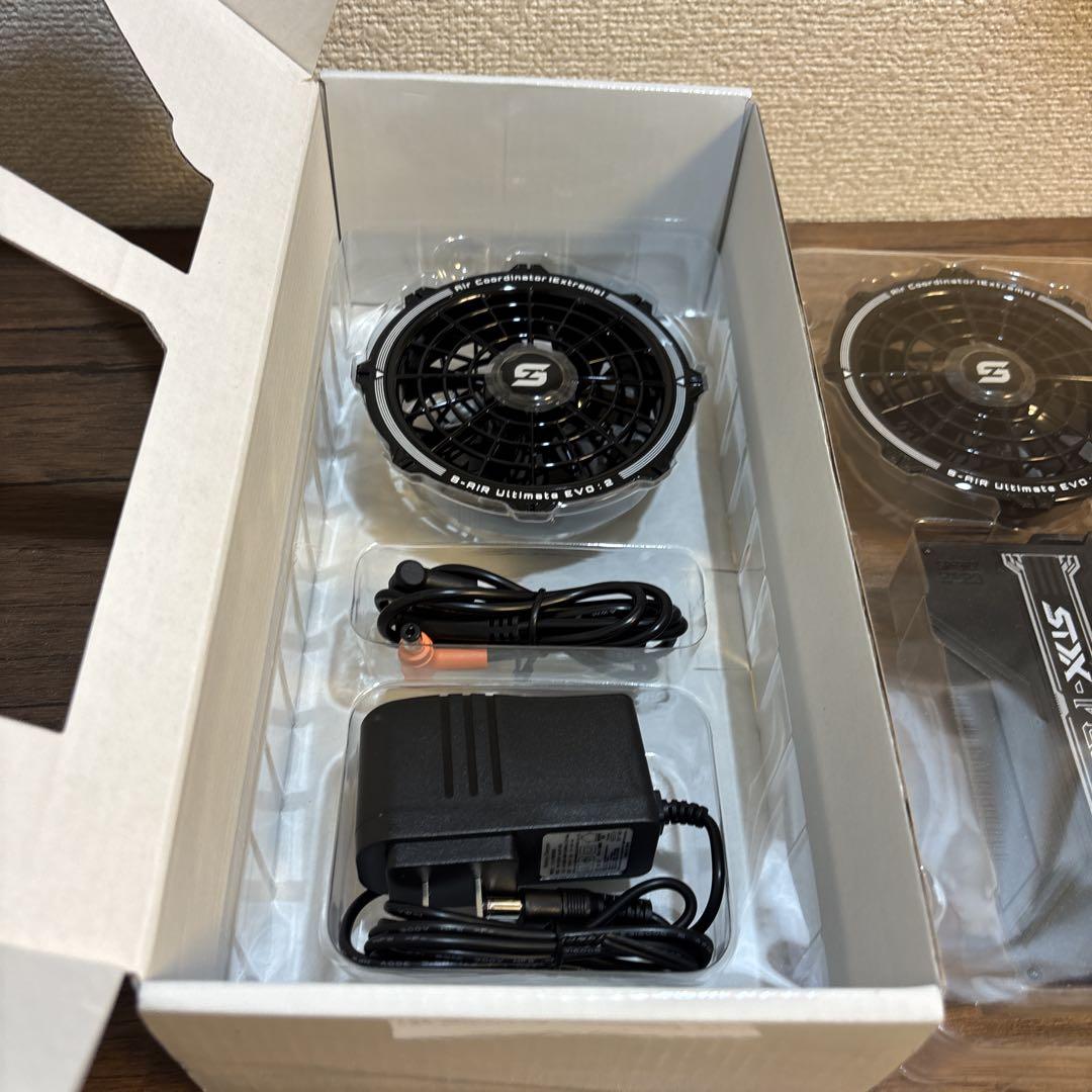 美品　SA-125 S-AIR 20V ファン フルセット デバイス シンメン
