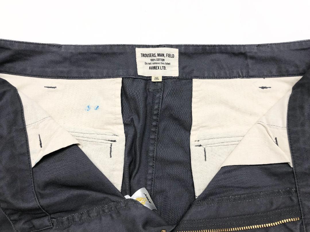 ○★新品未使用　アヴィレックス　ファティーグクロップドパンツ　2XL　グレー