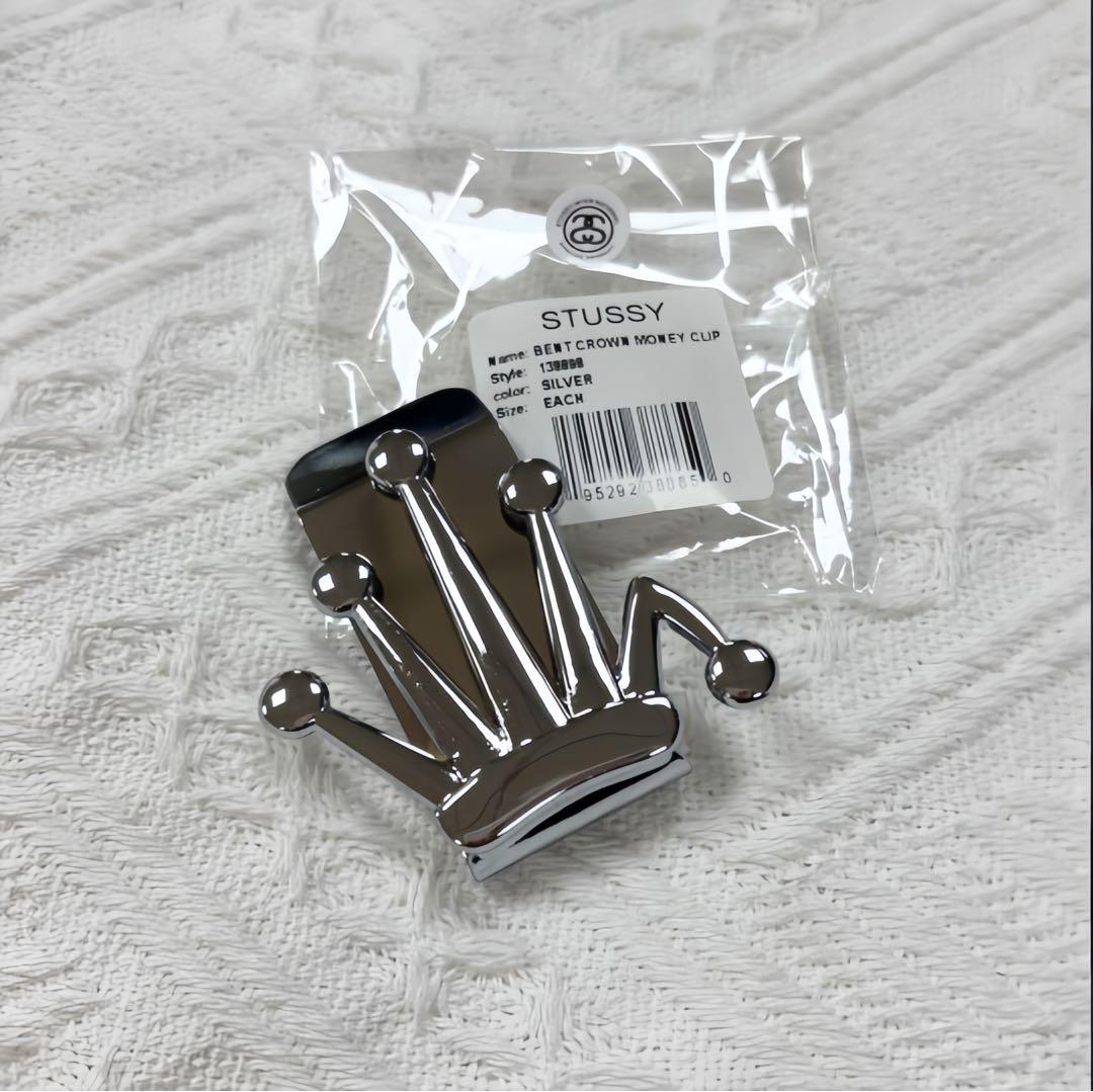 Styssy crown money clip マネークリップ 新品未使用