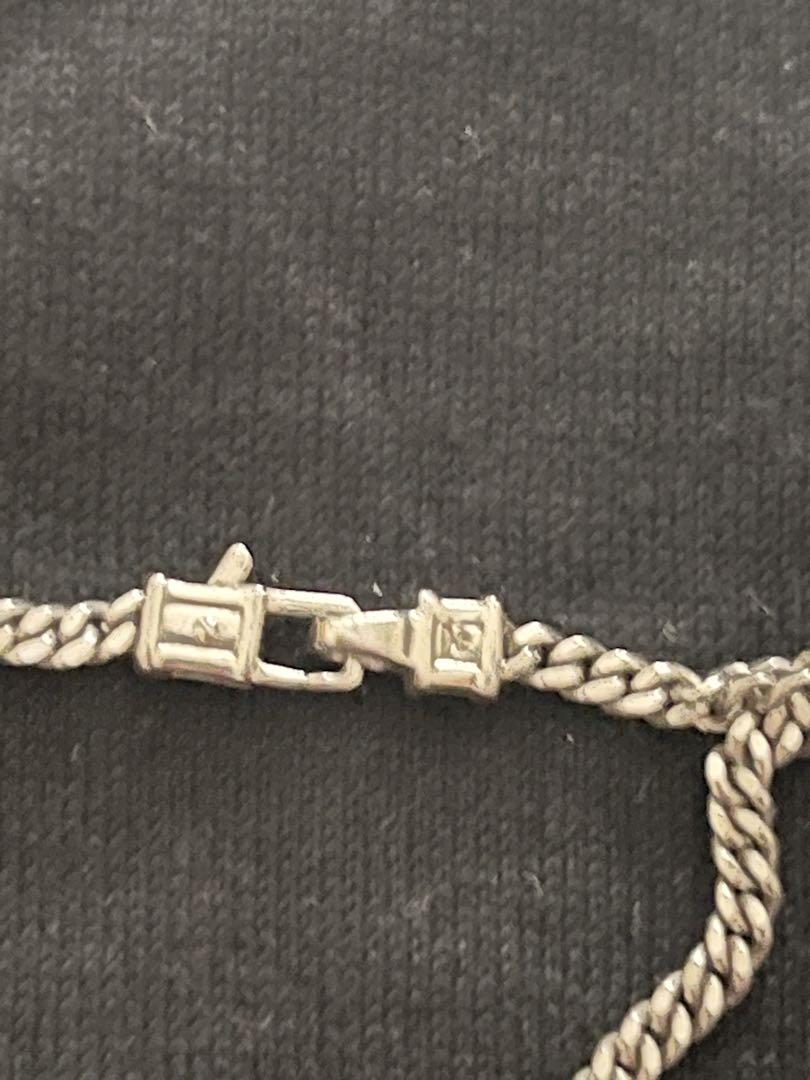 【美品】TOMWOOD Curb Chain M シルバー 24.5inches