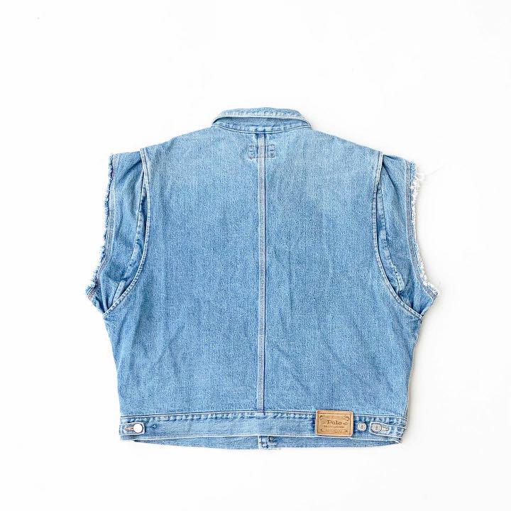 HOT定番 USA製 -Polo RALPH LAUREN- DENIM JACKET bvBJP-m82402570923 爆買い低価