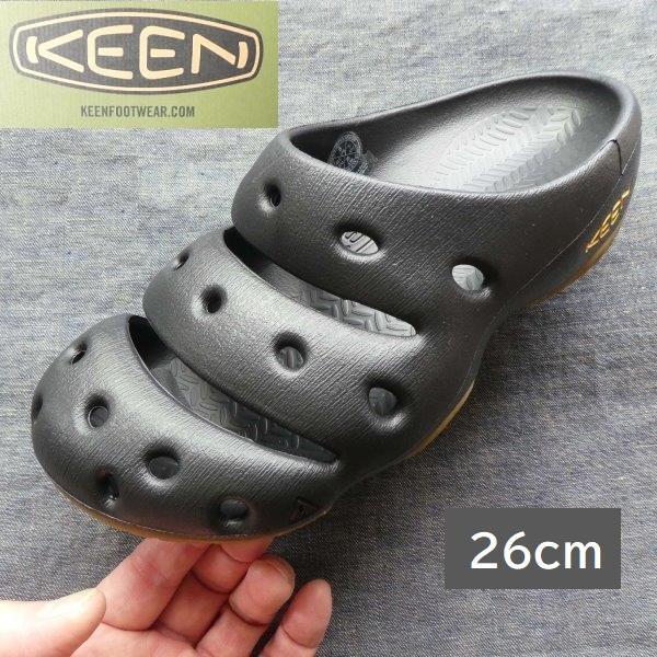 KEEN YOGUI 1001966 BLACK 26cm 未使用