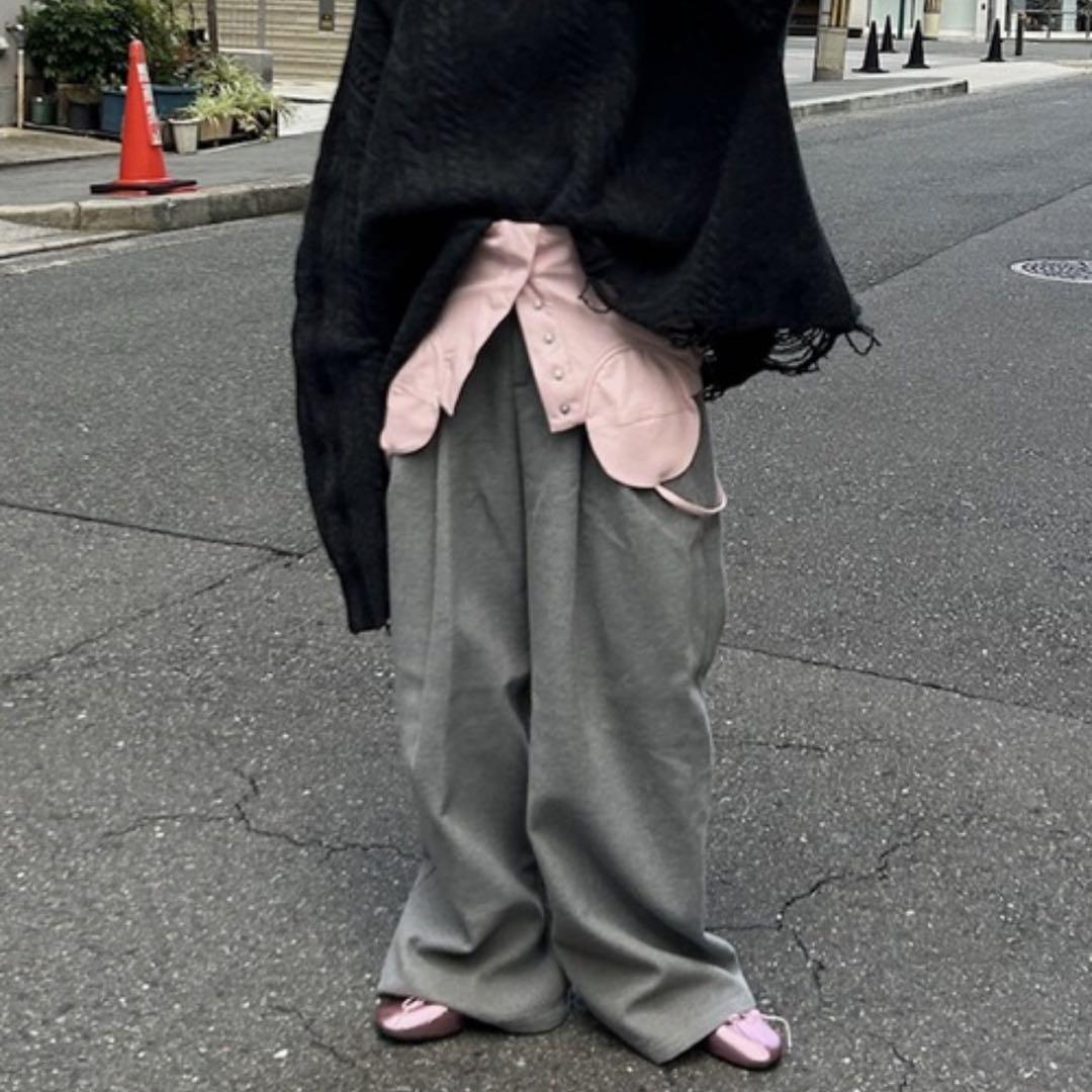 ファッションなデザイン サンセルフ Se フェイクレザービスチェ ピンク トップス