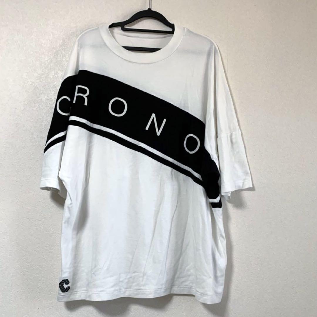 【新品未開封】2着セットCRONOS オーバー半袖シャツ CRONOS クロノス 半袖Tシャツ オーバーサイズ ビックロゴ L