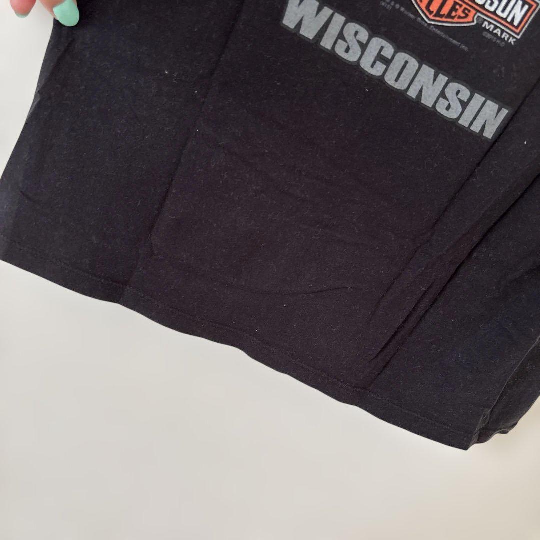 古着 ハーレーダビッドソン × ルーニーテューンズ Tシャツ