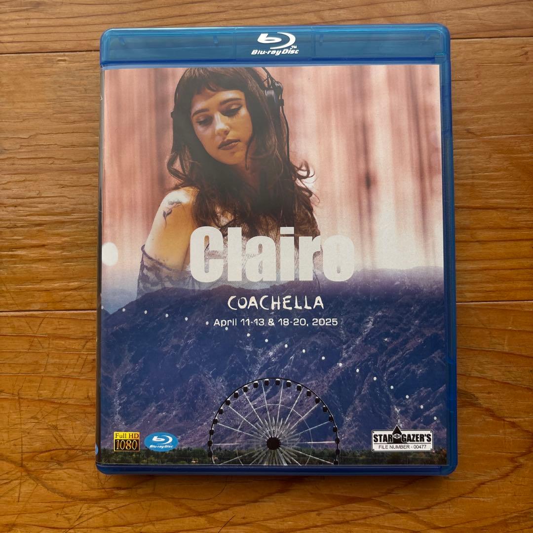 Clairo Coachella Blu-ray目立った傷や汚れなし