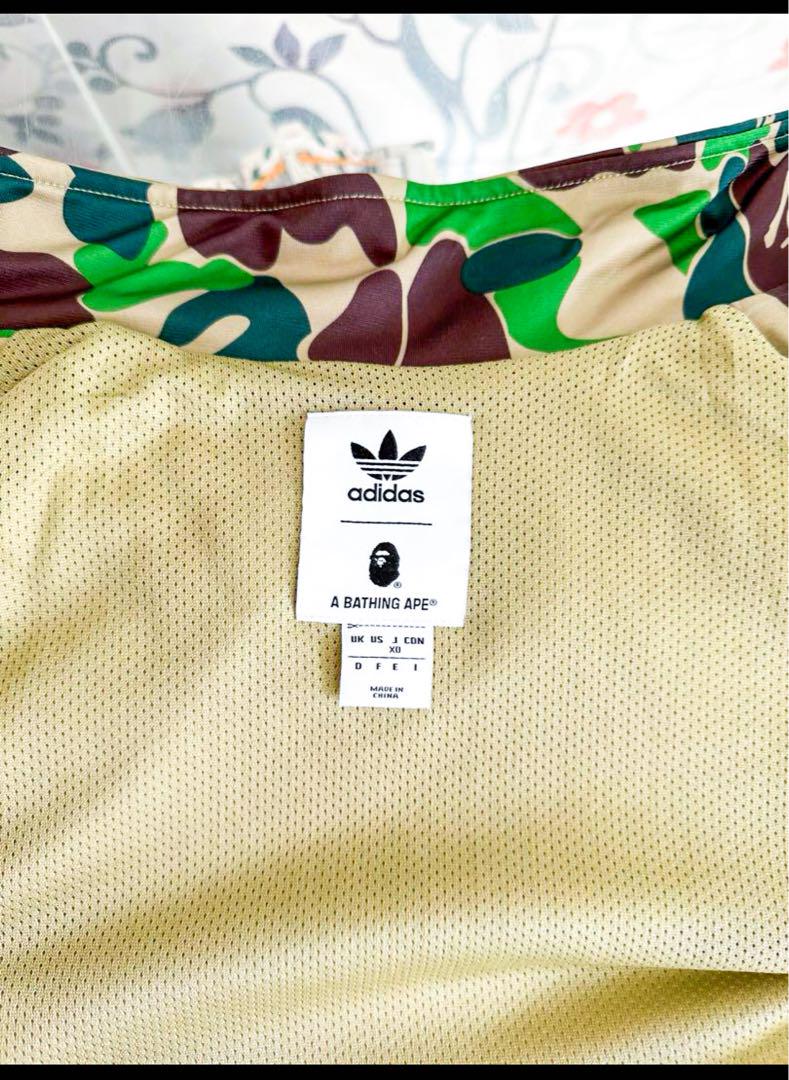 新品 アディダス エイプ ジャージ【特典あり】コラボ 限定 迷彩 BAPE 新品