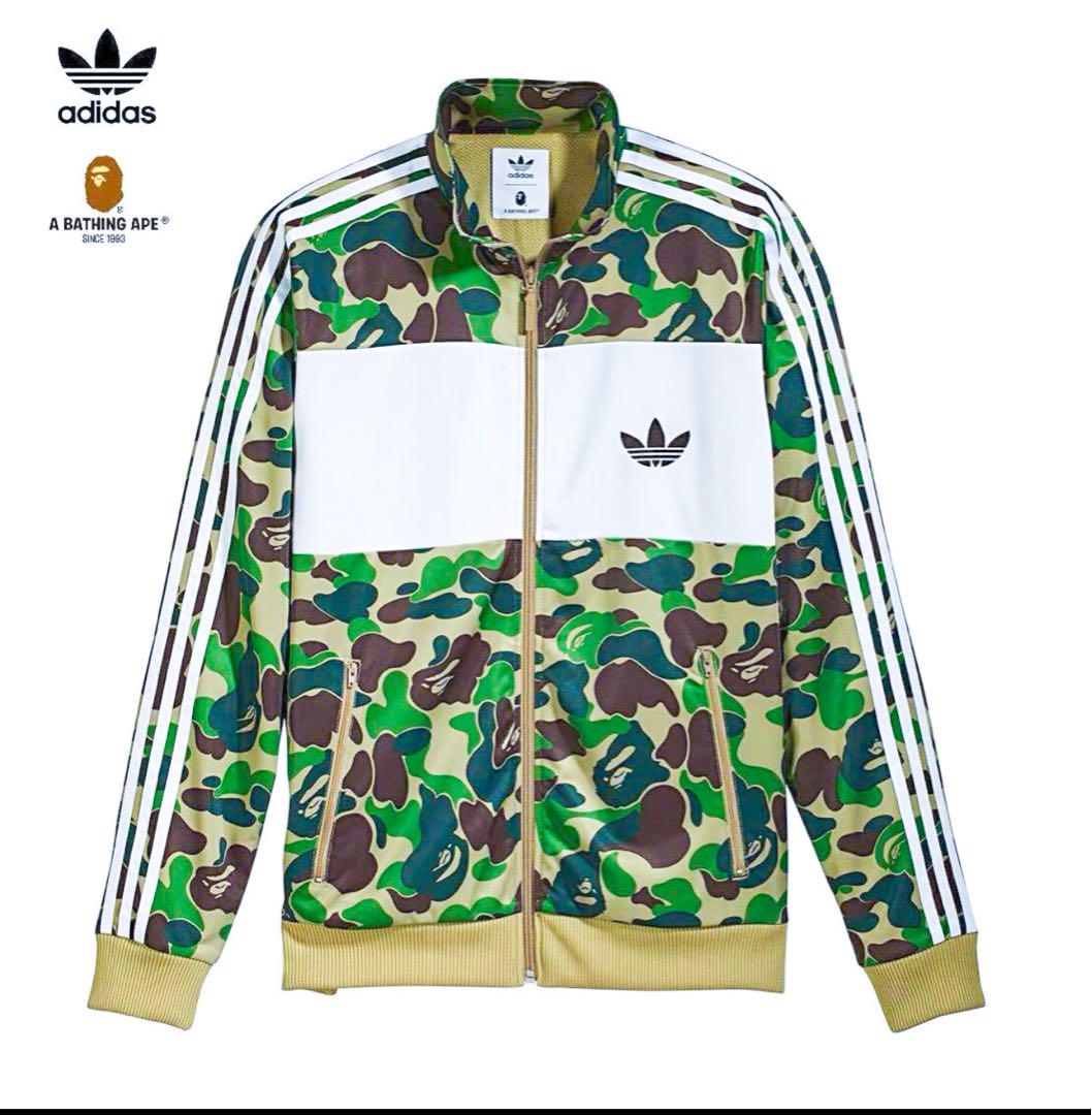 新品 アディダス エイプ ジャージ【特典あり】コラボ 限定 迷彩 BAPE 新品
