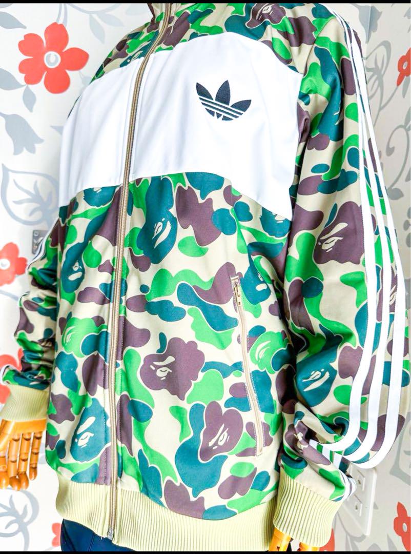 新品 アディダス エイプ ジャージ【特典あり】コラボ 限定 迷彩 BAPE 新品