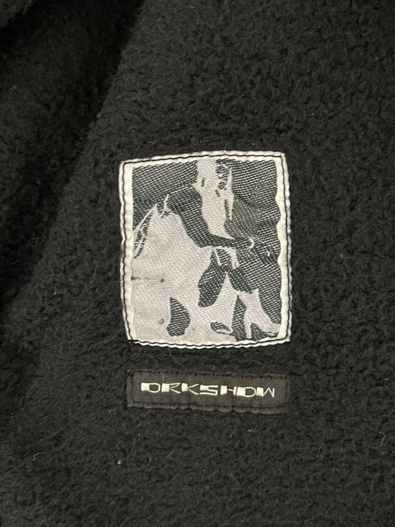 F RICKOWENS DRKSHDW PATCH JUMBO SWEATTEE