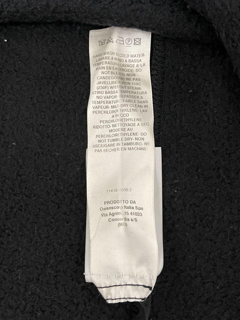 F RICKOWENS DRKSHDW PATCH JUMBO SWEATTEE