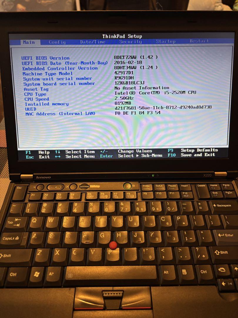 ThinkPad X220 英語キーボード　OSなし ThinkPad X220 英語キーボード OSなし