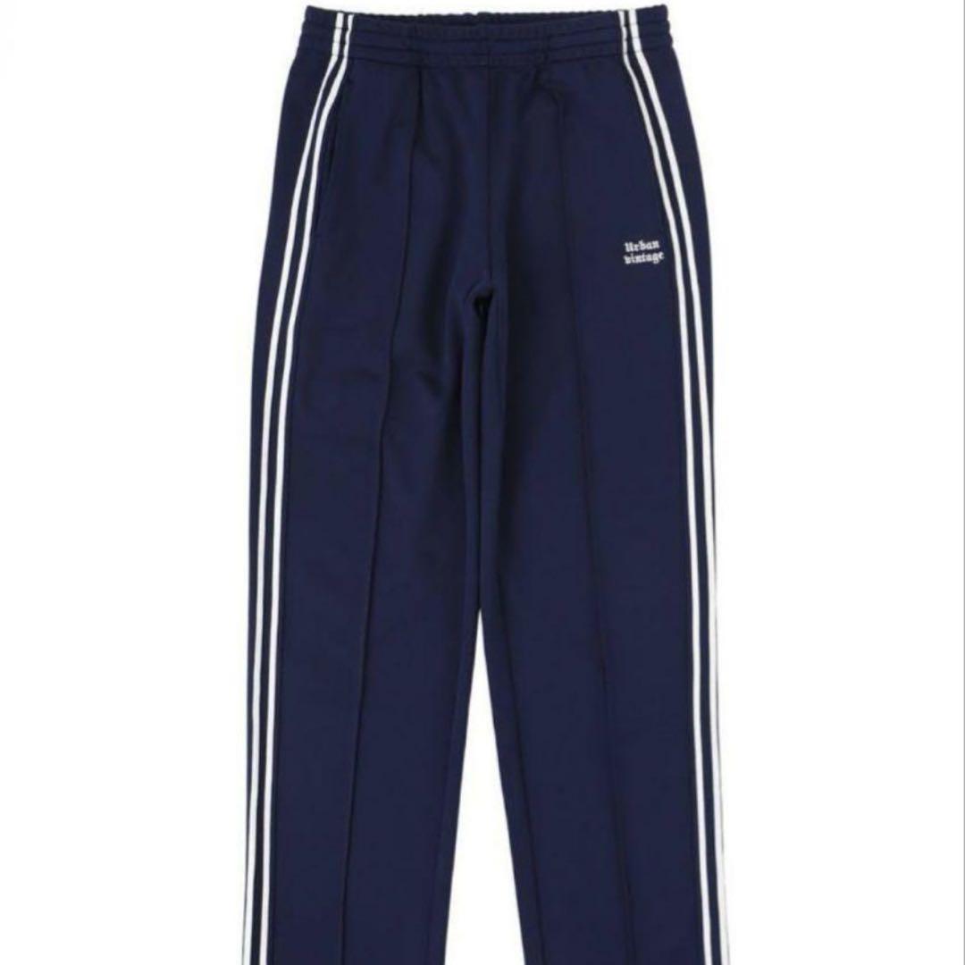 【完売品】ACLENT/Double line track pants ネイビー